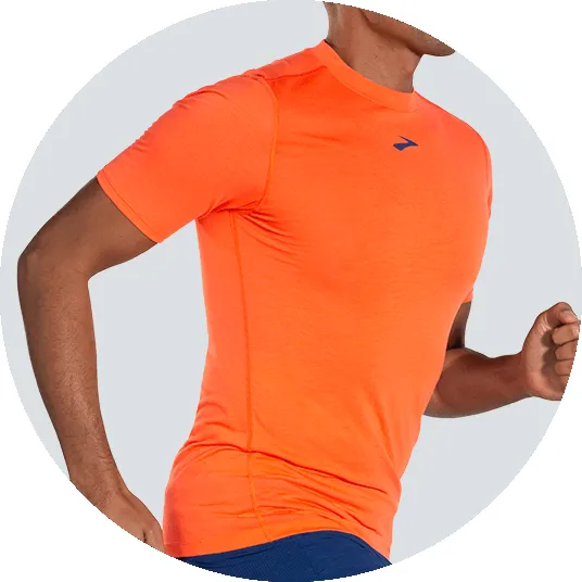 Sweat-wicking, quick-drying.